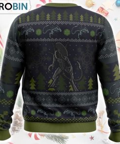 A Christmas Bug Hunt Xenomorph Ugly Christmas Sweater A Christmas Bug Hunt Xenomorph Ugly Christmas Sweater