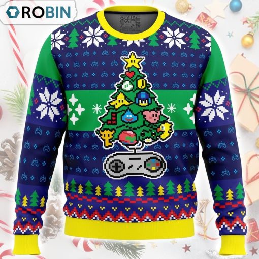 A Classic Gamer Christmas Ugly Christmas Sweater