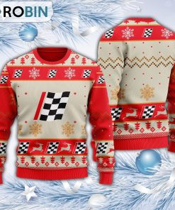 Advance Auto Parts Christmas All Over Print Ugly Sweater
