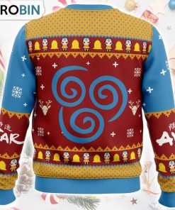 Airbenders Air Nomads Avatar Ugly Christmas Sweater Airbenders Air Nomads Avatar Ugly Christmas Sweater