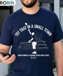 Alabama Brawl Shirt, Alabama Boat Fight Short Sleeve Sweatshirt