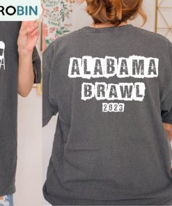 Alabama Metal Folding Chair Shirt, Alabama Brawl Long Sleeve Unisex Hoodie