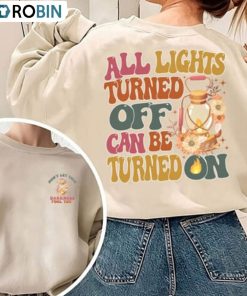 All Lights Turned Off Can Be Turned On Retro Shirt, Noah Kahan Stick Season Shirt