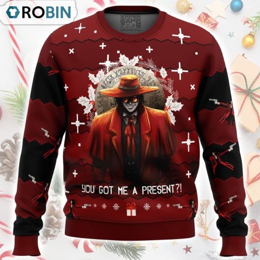 Alucard Hellsing Ugly Christmas Sweater