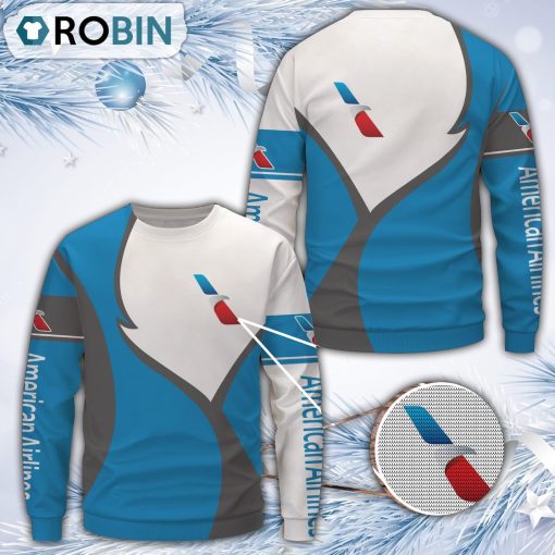 American Airlines Merry Christmas All Over Print Ugly Sweater
