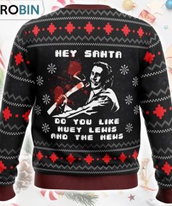 American Santa American Psycho Ugly Christmas Sweater American Santa American Psycho Ugly Christmas Sweater