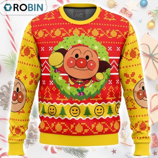 Anpanman Ugly Christmas Sweater