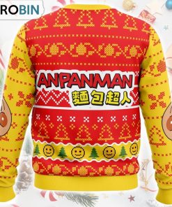 Anpanman Ugly Christmas Sweater Anpanman Ugly Christmas Sweater