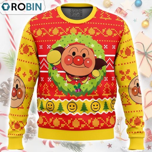 Anpanman Ugly Christmas Sweater