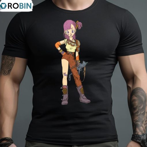 Armed Bulma Dragon Ball Shirt