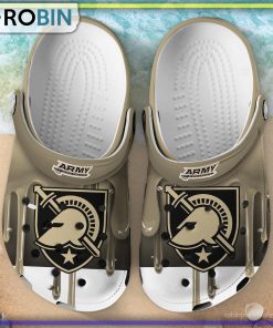Army Black Knights 3D Melting Paint Printed Crocs Shoes