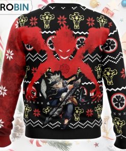 Asta Demon Black Clover Ugly Christmas Sweater