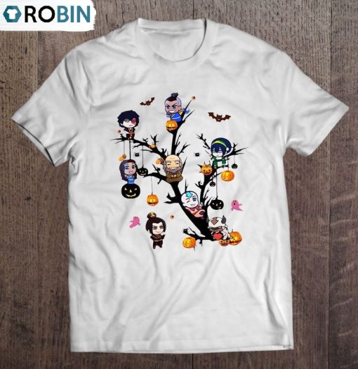 Avatar Anime The Last Airbender Figure Tree Halloween Classic Unisex Shirt