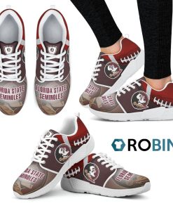 Awesome Florida State Seminoles Breathable Running Shoes For Football Fan