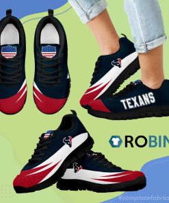 Awesome Gift Logo Houston Texans Breathable Running Sneaker