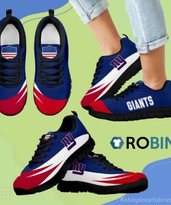 Awesome Gift Logo New York Giants Breathable Running Sneaker