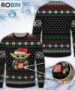Baby Yoda Home Depot Merry Christmas All Over Print Ugly Sweater