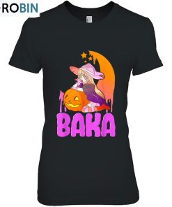 Baka Halloween Witch Anime Manga Present Unisex Shirt