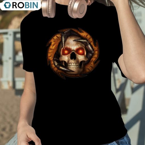 Baldur’s Gate Skull Logo Shirt