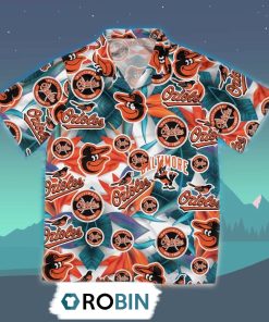 Baltimore Orioles Tropical Hawaiian Shirt, 3D Printed Aloha Shirt Baltimore Orioles Tropical Hawaiian Shirt, 3D Printed Aloha Shirt