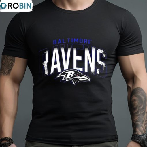 Baltimore Ravens Fanatics Branded Smoke Arch Shirt
