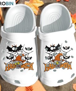 Bat In A Spider Web Crocs Shoes
