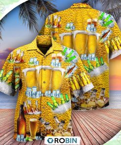 Beer Is Brewtiful Casual Button-Down Shirt