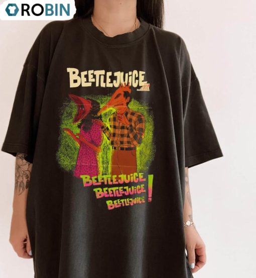 Beetlejuice Movie Shirt, Trendy Long Sleeve Unisex T Shirt
