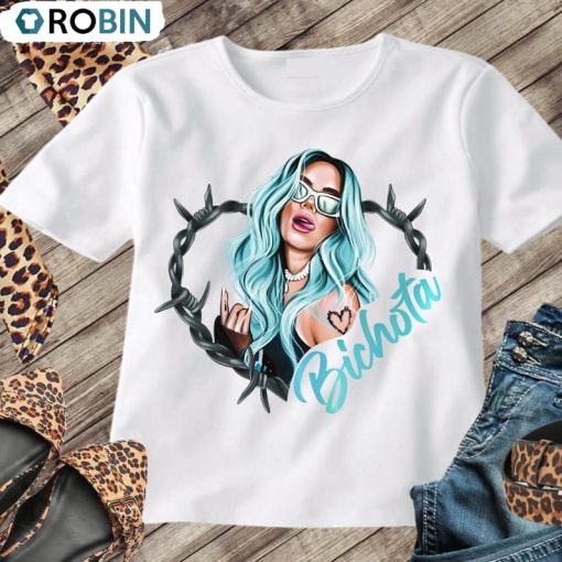 Bichota Reggaeton Style Shirt, Karol G Tee Tops Unisex Hoodie