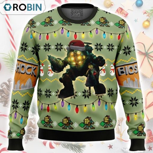 Big Daddy Bioshock Ugly Christmas Sweater