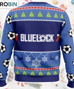Blue Lock Ugly Christmas Sweater