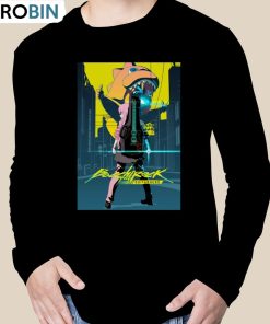 Bocchi The Rock X Cyberpunk Hitori Gotou Shirt