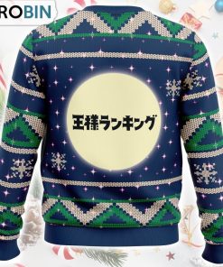 Bojji and Kage Full Moon Ranking of Kings Ugly Christmas Sweater Bojji and Kage Full Moon Ranking of Kings Ugly Christmas Sweater