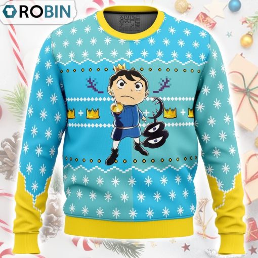 Bojji and Kage Ranking of Kings Ugly Christmas Sweater