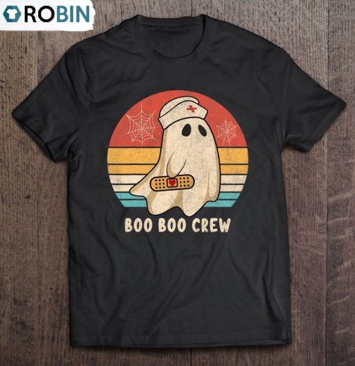 Boo Boo Crew Nurse Halloween Nursing Cna Rn Lpn Women Girls Unisex Shirt