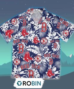 Boston Red Sox Hawaiian Shirt, 3D Printed Aloha Shirt