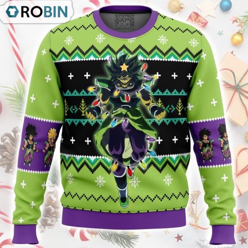 Broly Dragon Ball Z Ugly Christmas Sweater