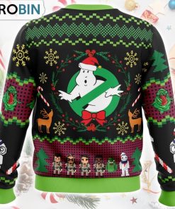 Bustin Christmas Ghostbusters Ugly Christmas Sweater