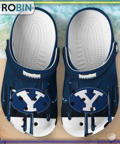 BYU Cougars 3D Melting Paint Printed Crocs Shoes