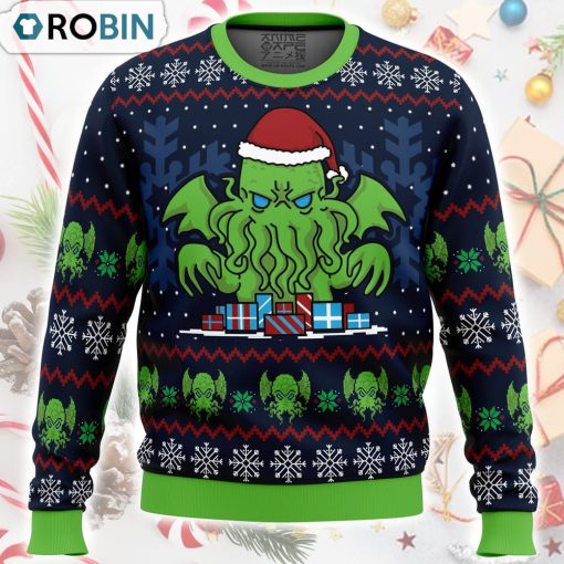 Call Of Christmas Cthulhu Ugly Christmas Sweater