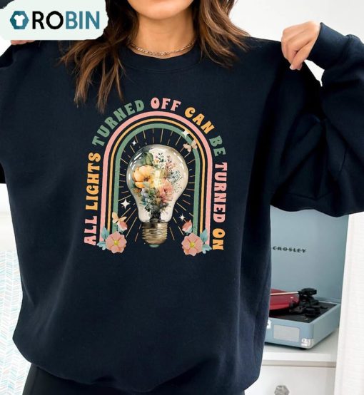 Call Your Mom Shirt, All Lights Turned Off Can Be Turn On Vintage Unisex Tee