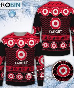 Canadian Tire Merry Christmas All Over Print Ugly Sweater Uniform