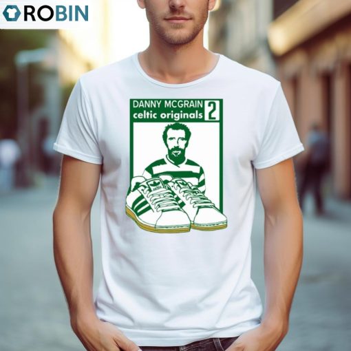Celtic Fc Danny Mcgrain Shirt, Hoodie, Ladies Tee