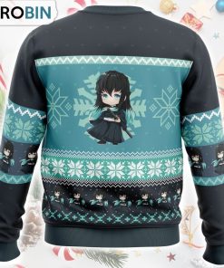 Chibi Christmas Muichiro Tokito Demon Slayer Ugly Christmas Sweater