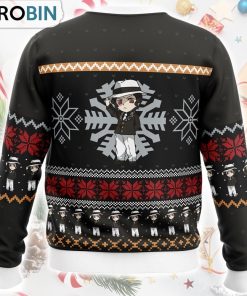 Chibi Christmas Muzan Kibutsuji Demon Slayer Ugly Christmas Sweater
