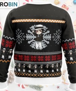 Chibi Christmas Muzan Kibutsuji Demon Slayer Ugly Christmas Sweater