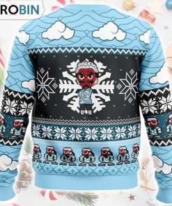 Chibi Christmas Urokodaki Sakonji Demon Slayer Ugly Christmas Sweater Chibi Christmas Urokodaki Sakonji Demon Slayer Ugly Christmas Sweater