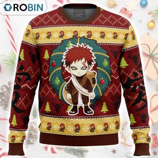 Chibi Gaara Naruto Ugly Christmas Sweater