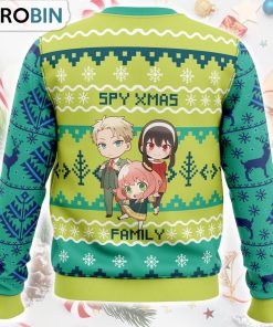 Chibi Spy x Family Ugly Christmas Sweater