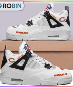 Chicago Bears NFL Personalized Air Jordan 4 Sneaker Chicago Bears NFL Personalized Air Jordan 4 Sneaker